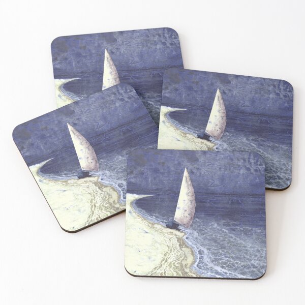Item preview, Sail boat on the sand  designed and sold by soundy.