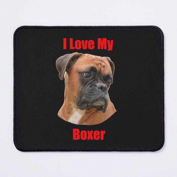 Item preview, I Love My Boxer designed and sold by Edpod.