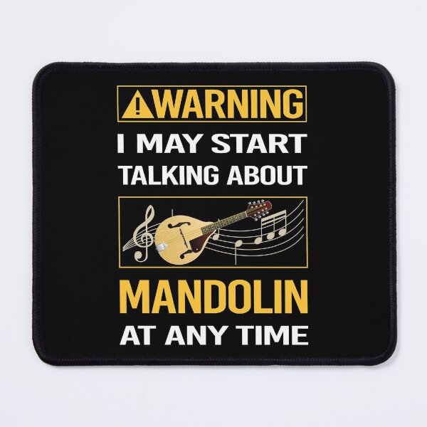 Item preview, Funny Warning Mandolin designed and sold by FulviaContreras.