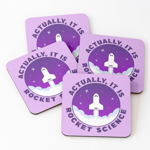 Item preview, Actually, It Is Rocket Science designed and sold by TashaVector.