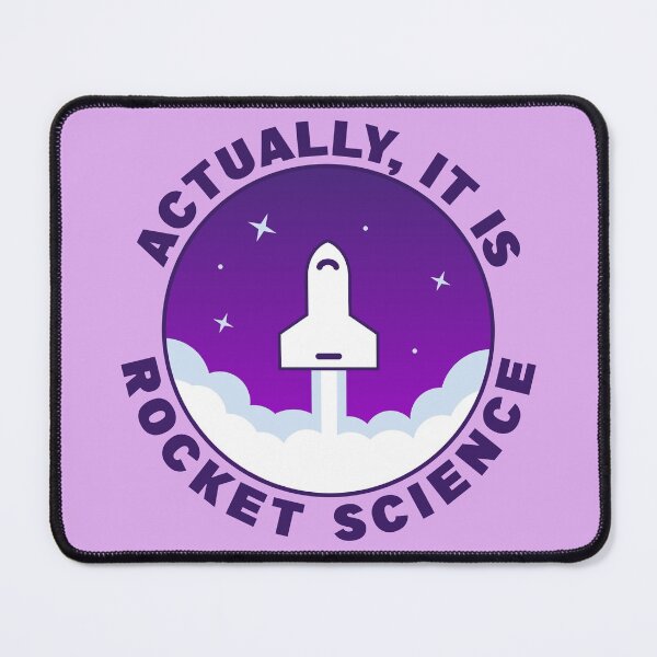 Item preview, Actually, It Is Rocket Science designed and sold by TashaVector.