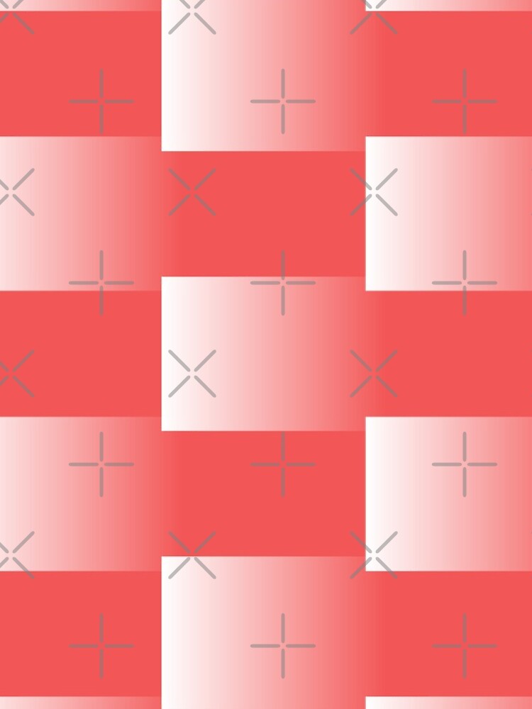 Thumbnail 5 of 5, iPhone Case, Red white rectangular cool pattern designed and sold by DJArtworkStore.