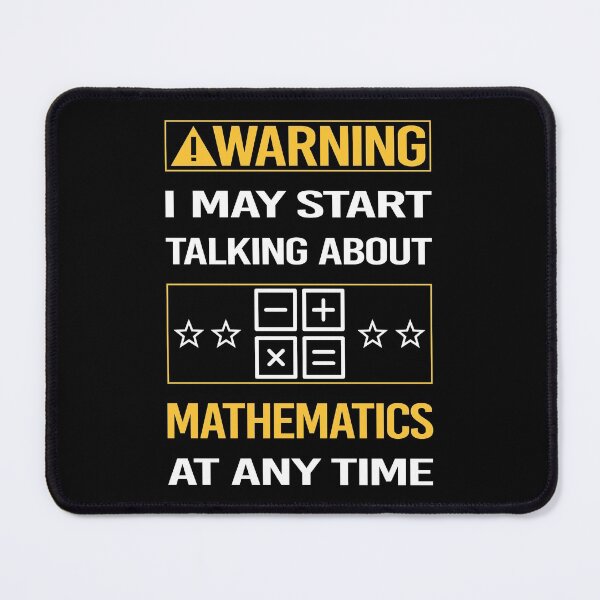 Item preview, Funny Warning Mathematics Math Maths designed and sold by FulviaContreras.