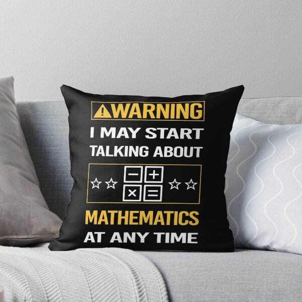 Item preview, Funny Warning Mathematics Math Maths designed and sold by FulviaContreras.
