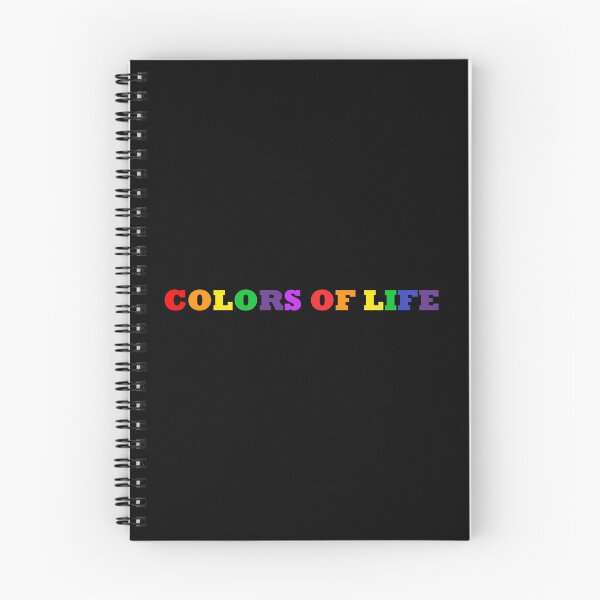 Aperçu de l'œuvre Couleurs de la vie - Citations de motivation 2022 créée et vendue par Paint84.