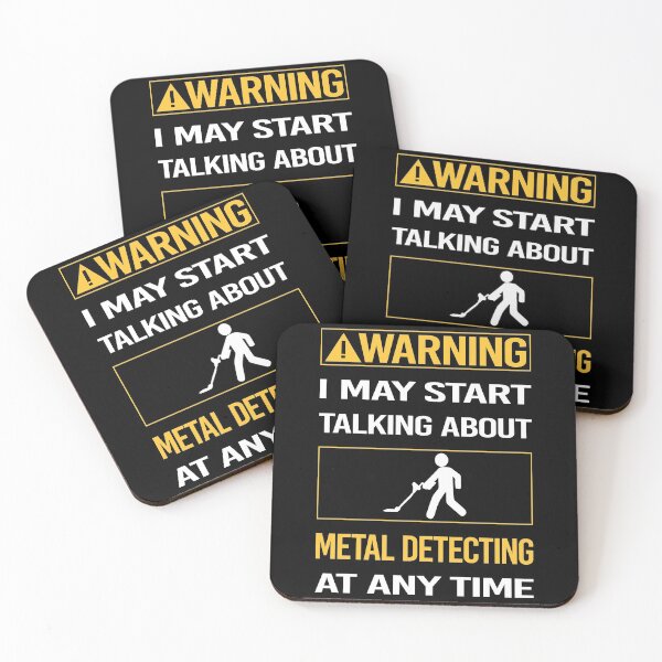 Item preview, Funny Warning Metal Detecting Detectorist designed and sold by FulviaContreras.