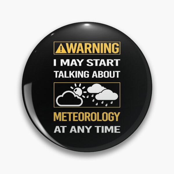 Item preview, Funny Warning Meteorology Meteorologist designed and sold by FulviaContreras.