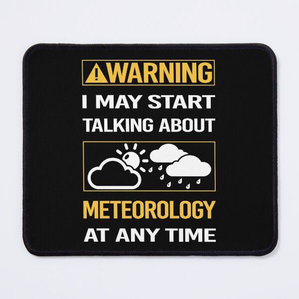 Item preview, Funny Warning Meteorology Meteorologist designed and sold by FulviaContreras.