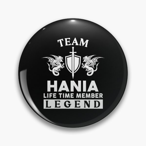 Item preview, Hania Name T Shirt - Hania Legend Lifetime Member Gift Item Tee designed and sold by frischmanjose.