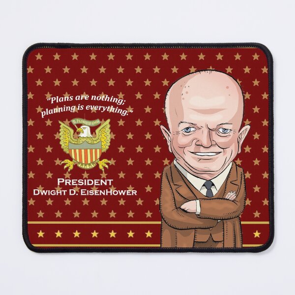 Item preview, President Dwight D. Eisenhower designed and sold by MacKaycartoons.