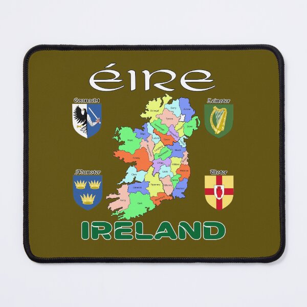 Item preview, ÉIRE (IRELAND) - MAP OF PROVINCES AND COUNTIES designed and sold by CathalDevlin.