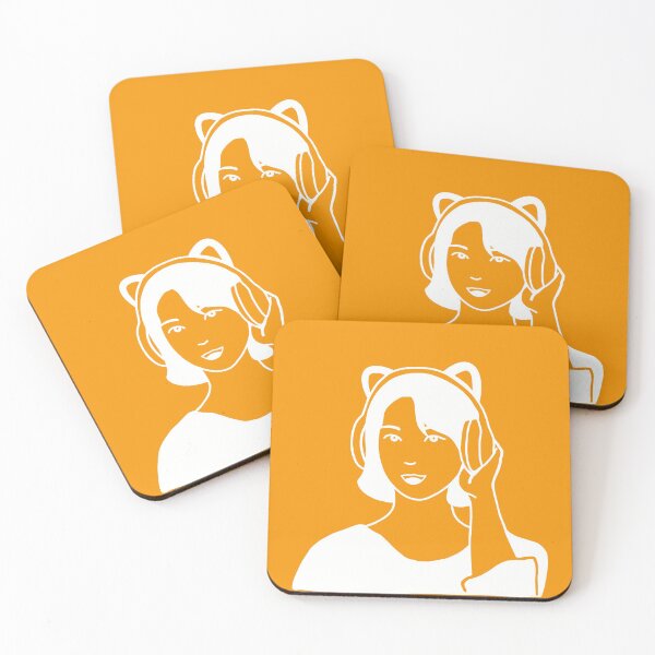 Item preview, The girl listening to music no.6 designed and sold by lovepoem7.