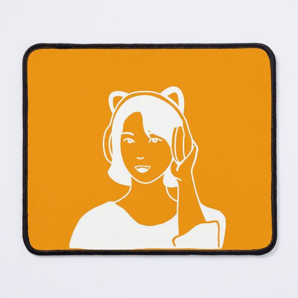 Item preview, The girl listening to music no.6 designed and sold by lovepoem7.