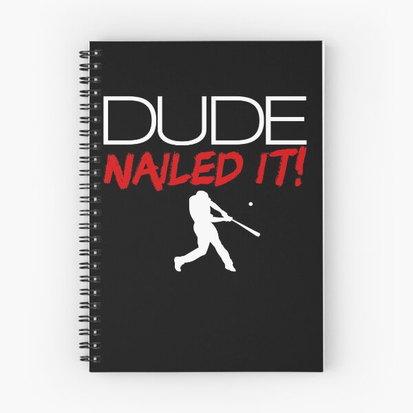 Item preview, Dude Nailed It Baseball Perfect Men's Baseball Dude Baseball Gear designed and sold by DynamicDesign.