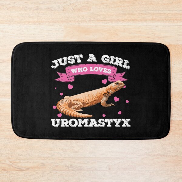 Item preview, Just A Girl Who Loves Uromastyx Pet Agama Dabb Lizard designed and sold by StrongShirts.