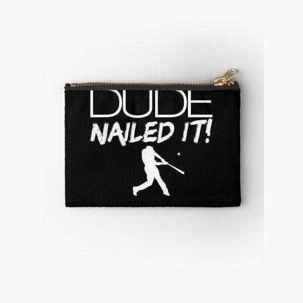 Item preview, Dude Nailed It Baseball Perfect Men's Baseball Dude Baseball Gear designed and sold by DynamicDesign.