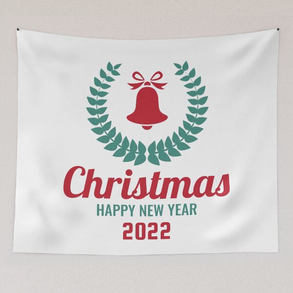 Item preview, Merry Christmas & Happy New Year 2022 designed and sold by BLKHAS.