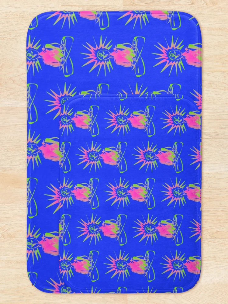 Thumbnail 5 of 6, Bath Mat, awake designed and sold by InfinitePathArt.