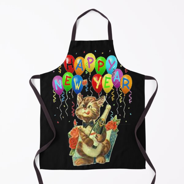 Item preview, Cute Cat Happpy New Year Design, Howdy New Year,New Years Celebration, New Years Eve Countdown designed and sold by Adri Barnard.