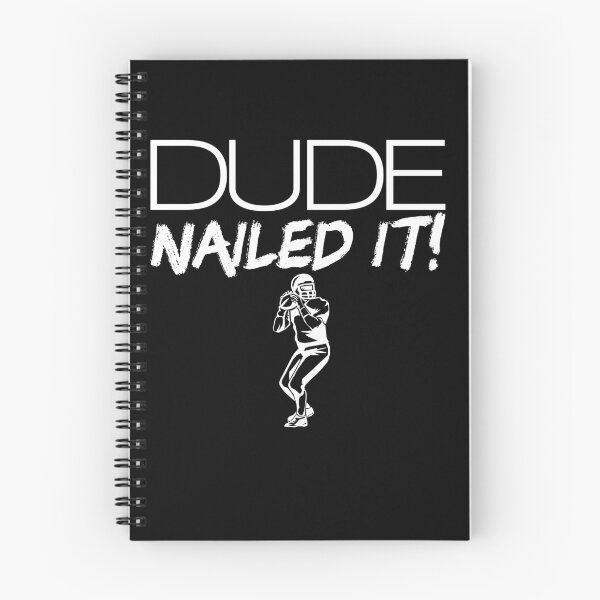 Item preview, Dude Nailed It Football Perfect Men's Football Dude Football Gear designed and sold by DynamicDesign.