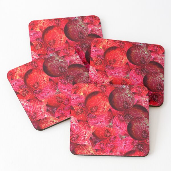 Item preview, Red spheres in 3D optics designed and sold by MarionsArt.