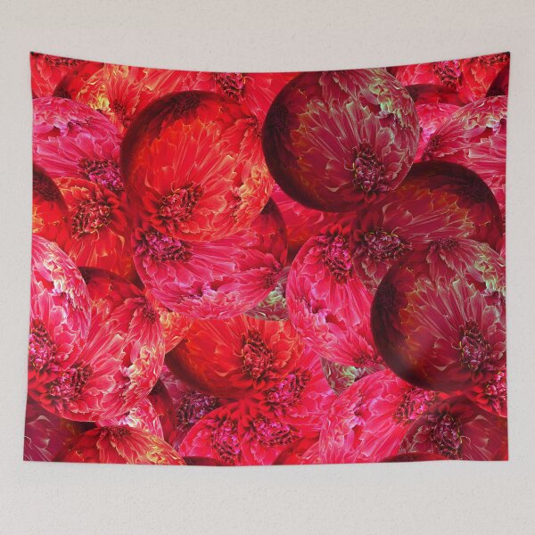 Item preview, Red spheres in 3D optics designed and sold by MarionsArt.