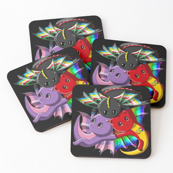 Item preview, Disability Pride Dragons designed and sold by Florilège Art.