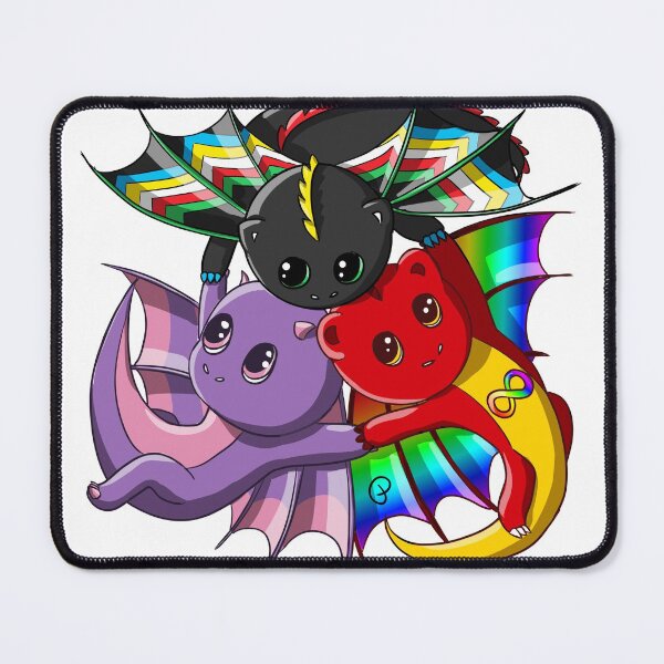 Item preview, Disability Pride Dragons designed and sold by Florilège Art.