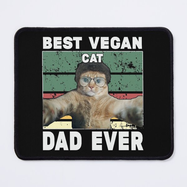 Item preview, Best vegan cat dad ever designed and sold by Desibeau.