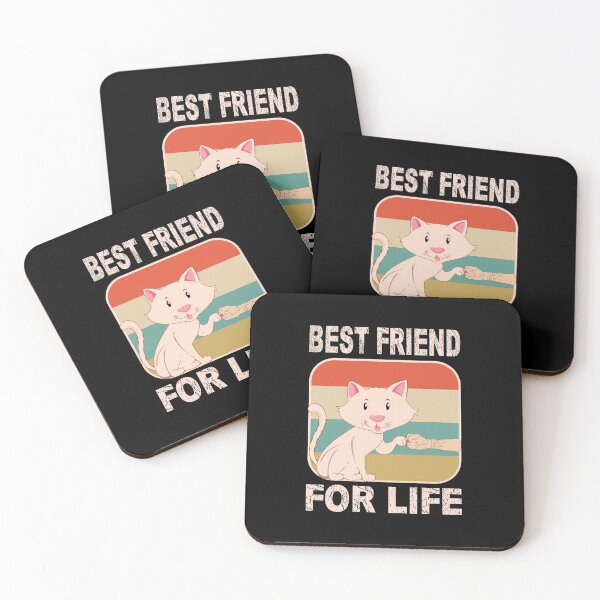 Item preview, Best Friend For Life Cat Gift designed and sold by verdecuddly.