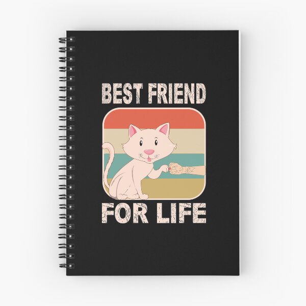 Item preview, Best Friend For Life Cat Gift designed and sold by verdecuddly.