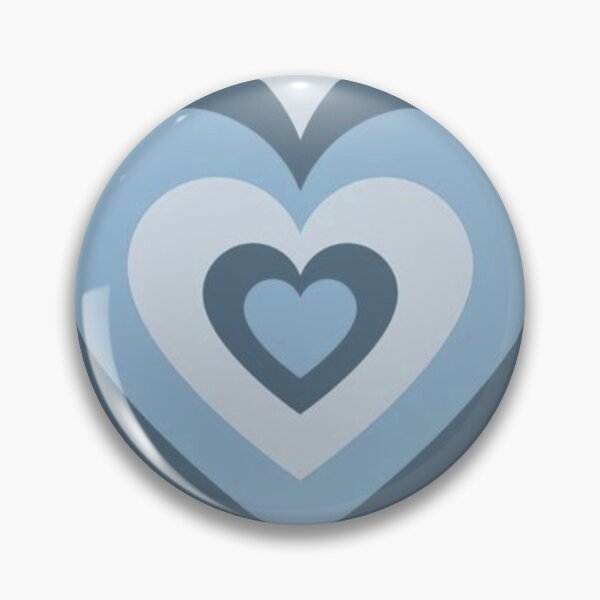 Item preview, aestheth blue heart designed and sold by DASH BOARD.