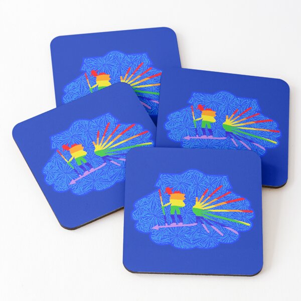 Item preview, Way of St. James pilgrims - rainbow designed and sold by TanTrisTani.