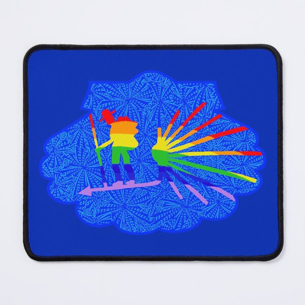 Item preview, Way of St. James pilgrims - rainbow designed and sold by TanTrisTani.