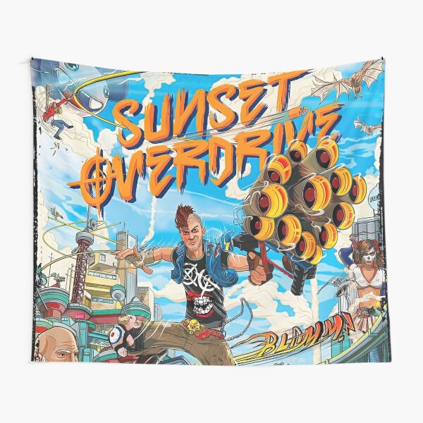 Sunset Overdrive Poster for Sale by sanusiiis