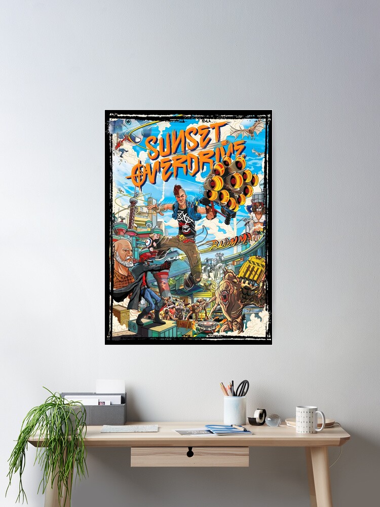 Sunset Overdrive Poster for Sale by sanusiiis