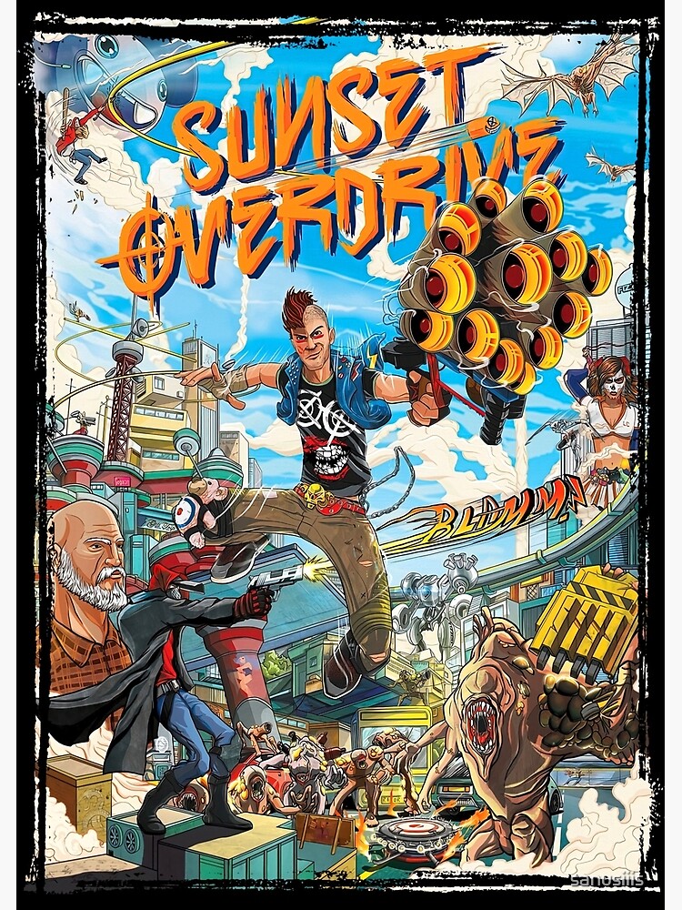 Sunset Overdrive': Exclusive Mondo poster print