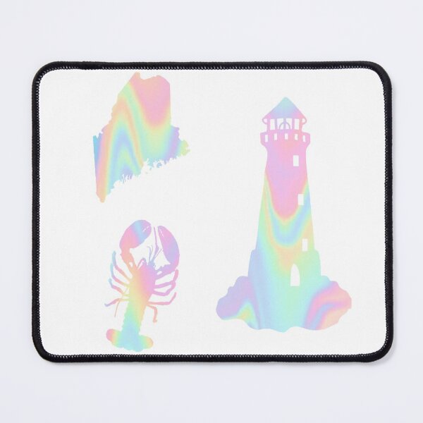 Item preview, Holographic State of Maine Sticker Pack  designed and sold by Dalaura.
