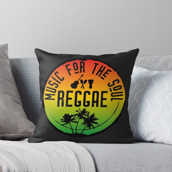 Item preview, Reggae Music Quote Rasta Flag Colours designed and sold by HotHibiscus.