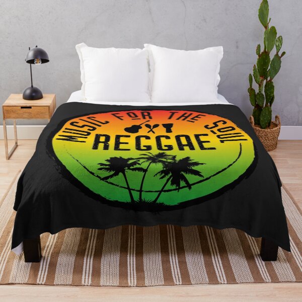 Item preview, Reggae Music Quote Rasta Flag Colours designed and sold by HotHibiscus.