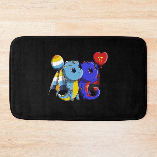 Item preview, Polyamorous and Aroace Pride Dragons designed and sold by Florilège Art.