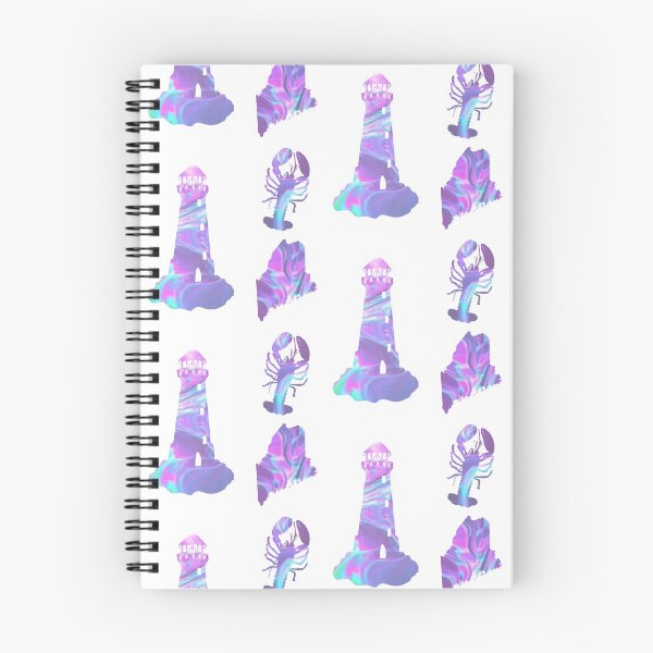 Item preview, Purple Holographic State of Maine Sticker Pack  designed and sold by Dalaura.