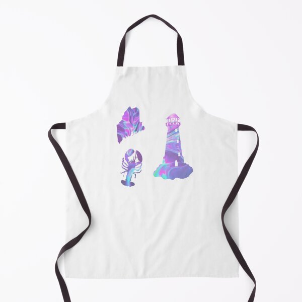 Item preview, Purple Holographic State of Maine Sticker Pack designed and sold by Dalaura.