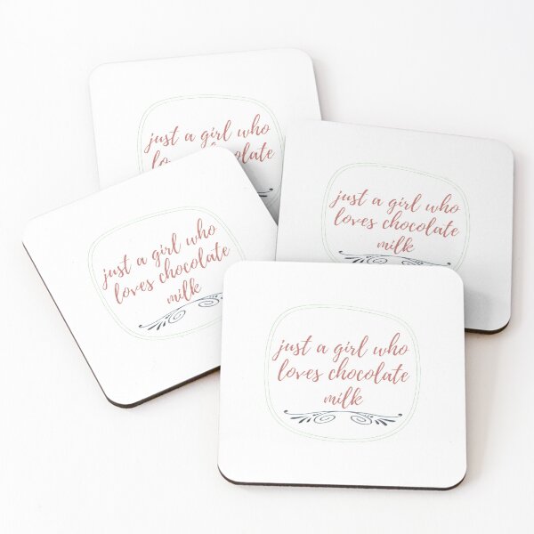 Item preview, just a girl who loves chocolate milk designed and sold by Kinkalow.