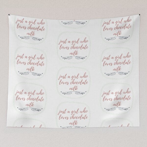 Item preview, just a girl who loves chocolate milk designed and sold by Kinkalow.