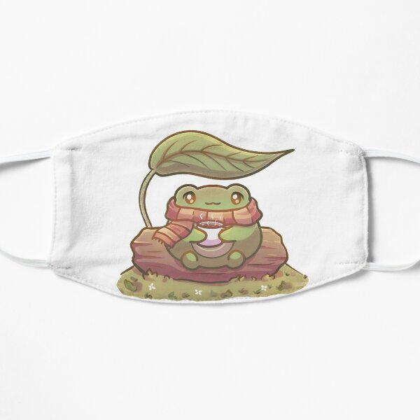 Frog Sitting Flat Mask