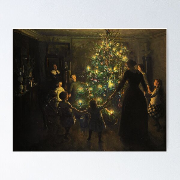 Item preview, Silent Night by Viggo Johansen designed and sold by Rusticoteque.