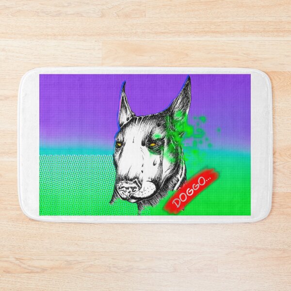 Item preview, Doggo vaperwave designed and sold by JamesSixxASMR.