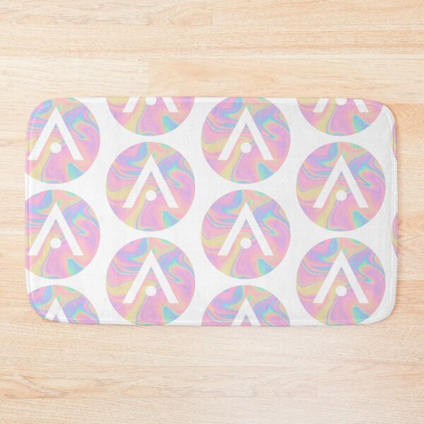 Item preview,  Pink Holographic Aveda Logo designed and sold by Dalaura.