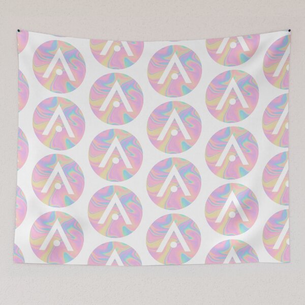 Item preview,  Pink Holographic Aveda Logo designed and sold by Dalaura.
